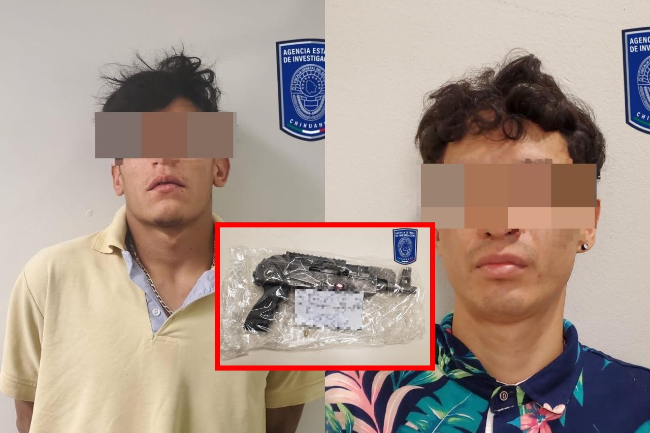 Llevaban droga y arma de fuego; los arrestan