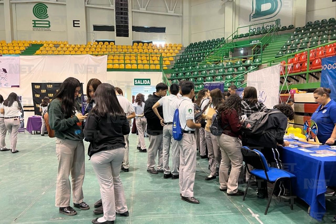 Inicia la feria vocacional del Colegio de Bachilleres