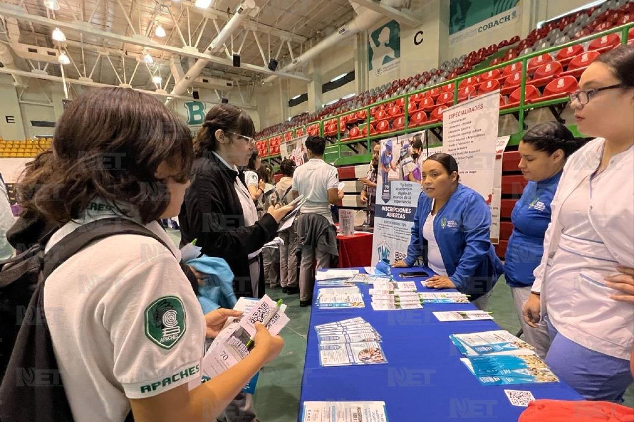 Inicia la feria vocacional del Colegio de Bachilleres