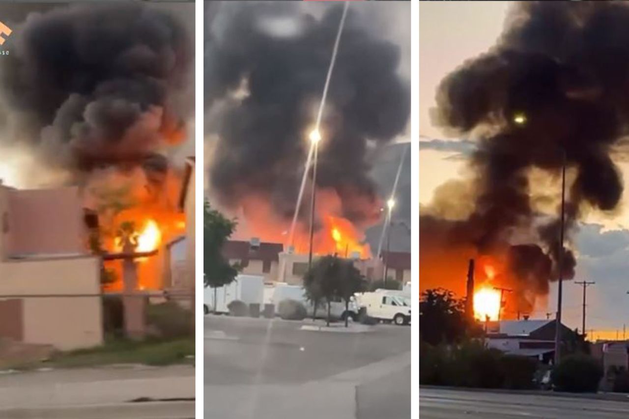 Se incendia edificio de apartamentos en El Paso