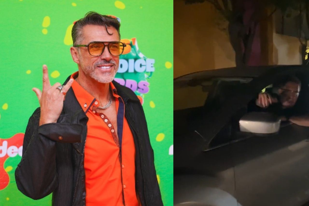 Ebrio le avienta el carro a Sergio Mayer; exhibe al conductor