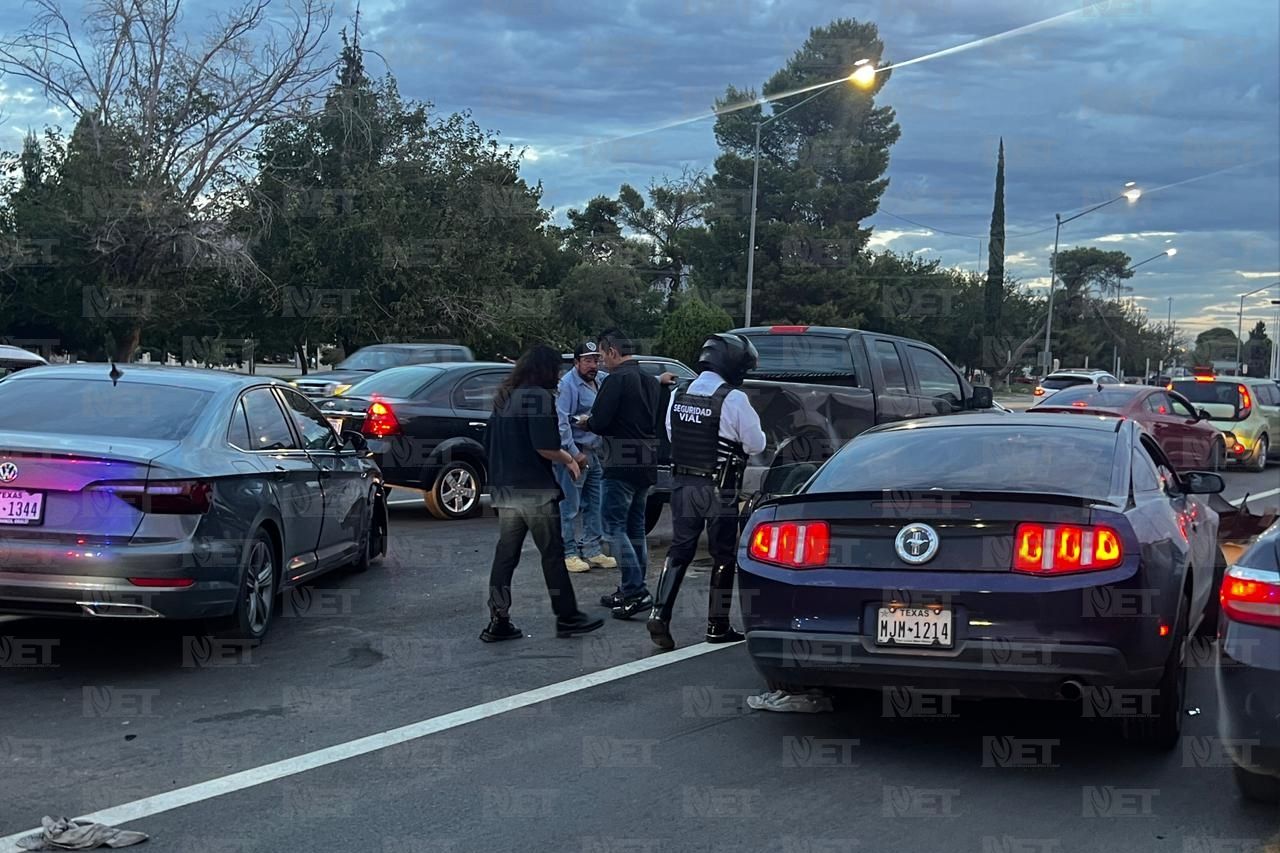 Multas por meterse a filas de puentes han llegado a los 14 mil pesos