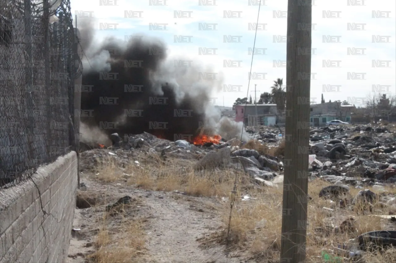 Causa basura quemada malestar a vecinos del suroriente