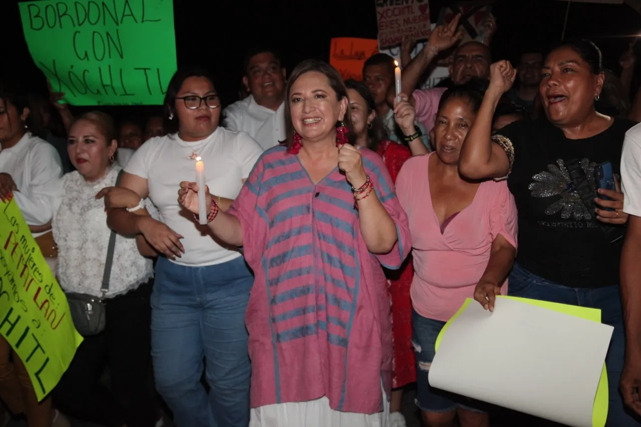 'No se olviden de Guerrero'; inicia Gálvez su precampaña en Coyuca de Benítez