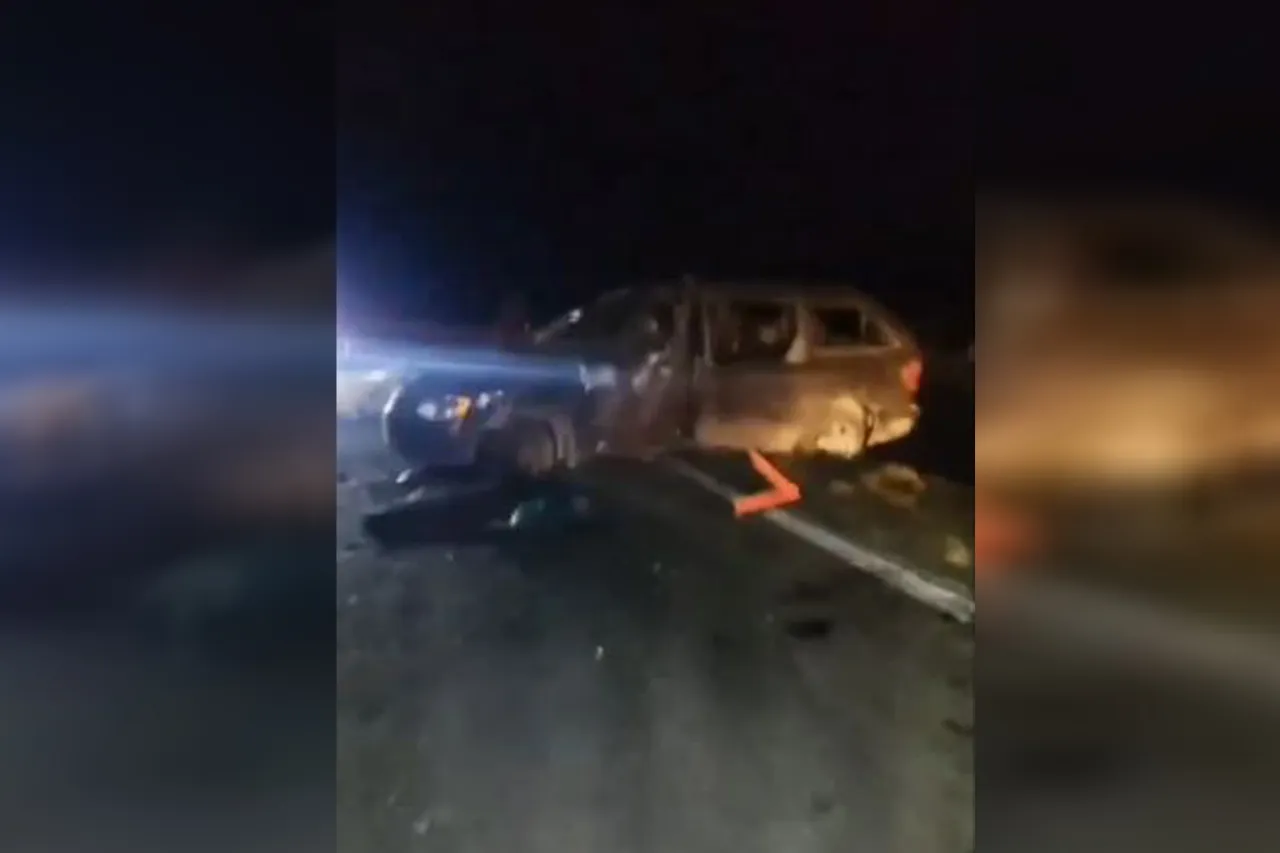 Se Accidenta Familia En La Carretera Rumbo A Ciudad Juárez