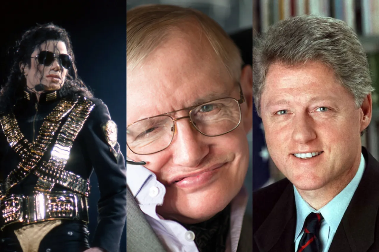 Bill Clinton, Michael Jackson y Stephen Hawking en la lista de Epstein