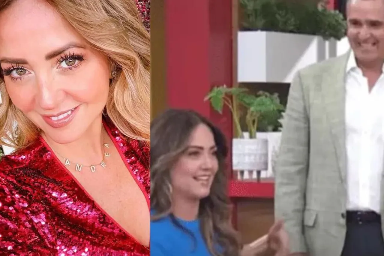 Filtran romántico video entre Andrea Legarreta y ejecutivo de Televisa