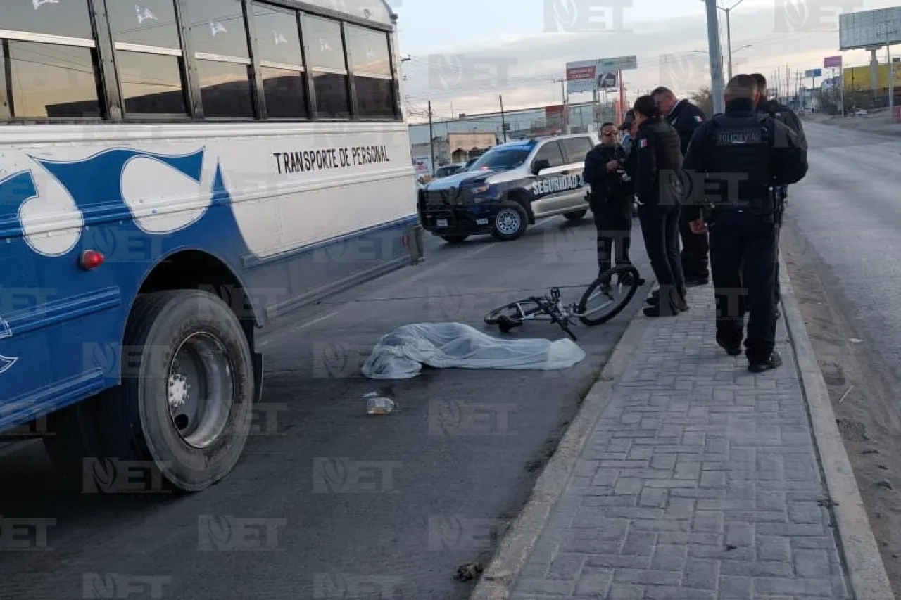 Fallece ciclista al ser atropellado en el bulevar Óscar Flores