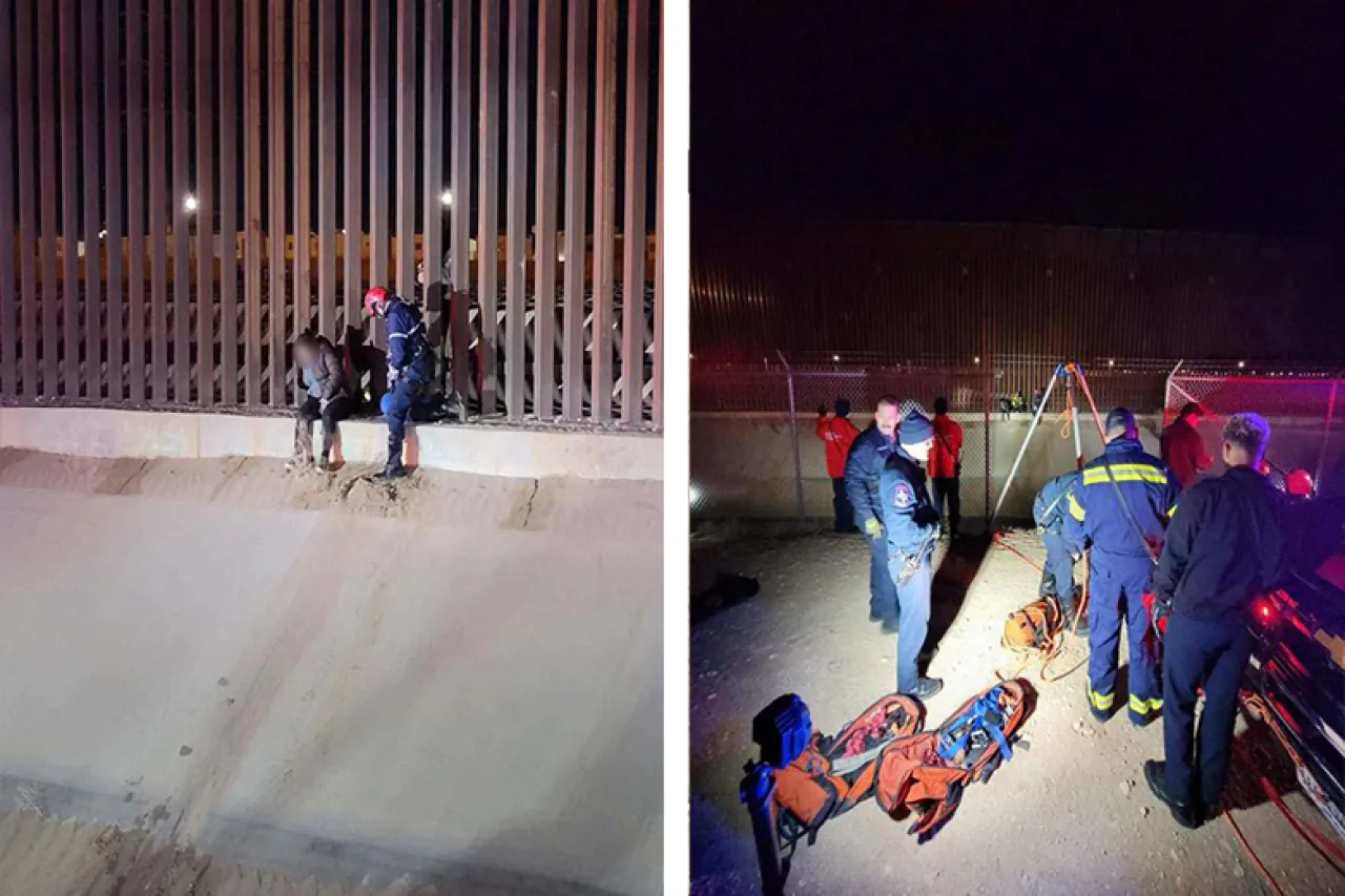 Advierte CBP a migrantes sobre riesgo de ahogarse en canales de El Paso
