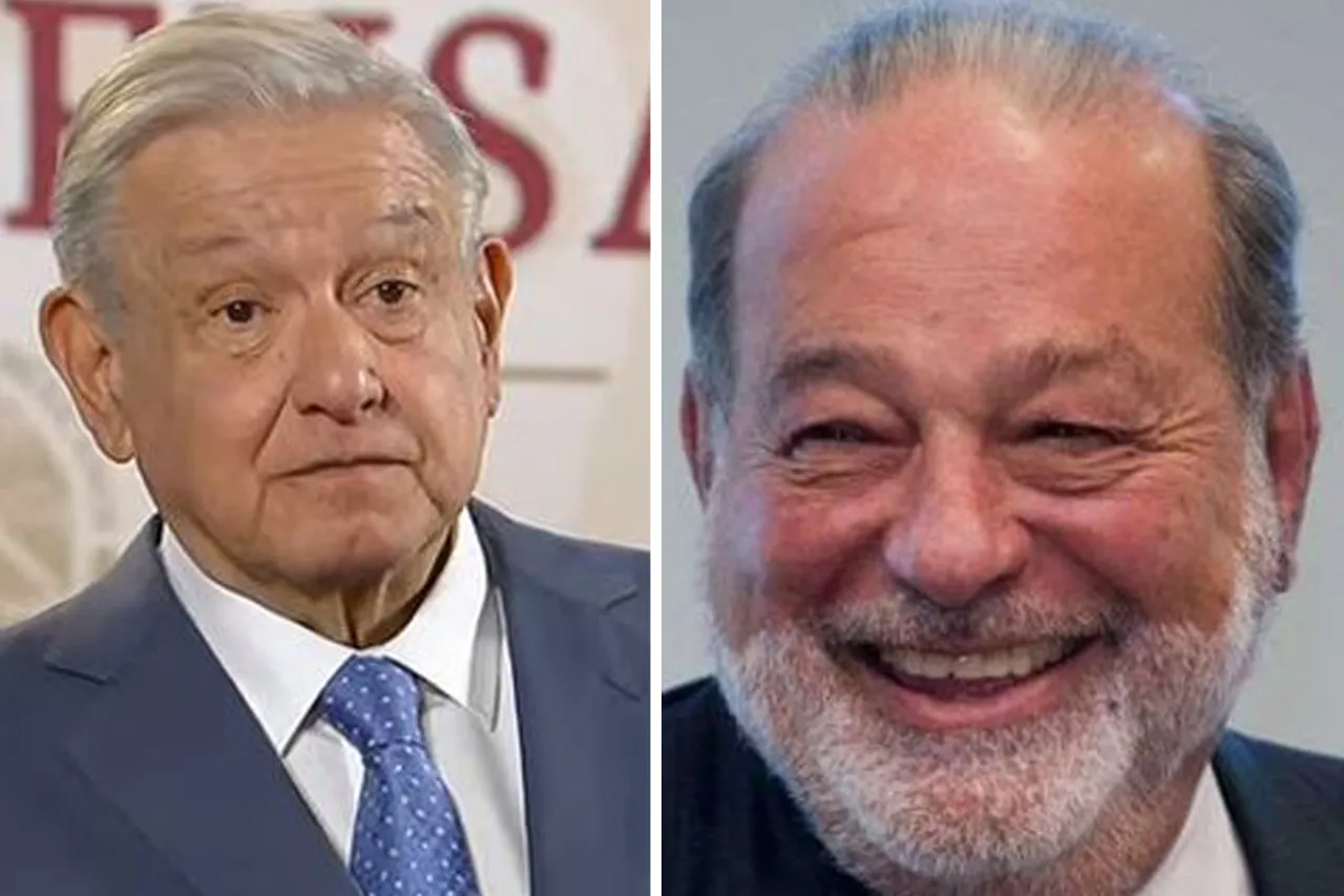 Revela AMLO que Carlos Slim pudo haber sido presidente