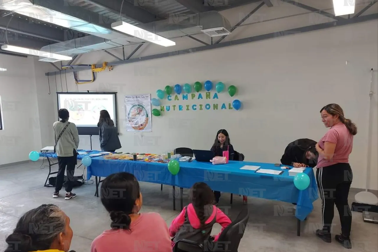 Imparten taller 'Alimentación Consciente' en Comunitario UACJ