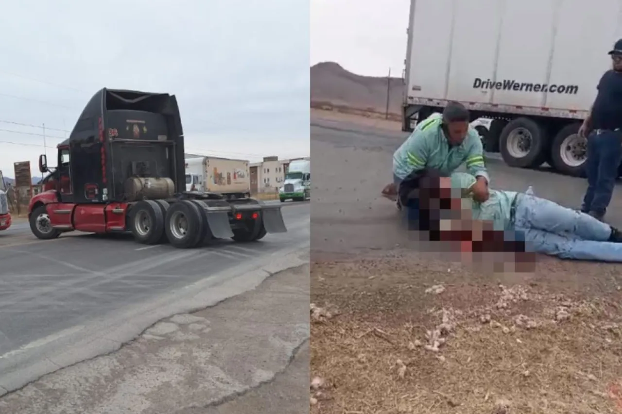Asesinan a trailero en asalto sobre la carretera Chihuahua-Juárez