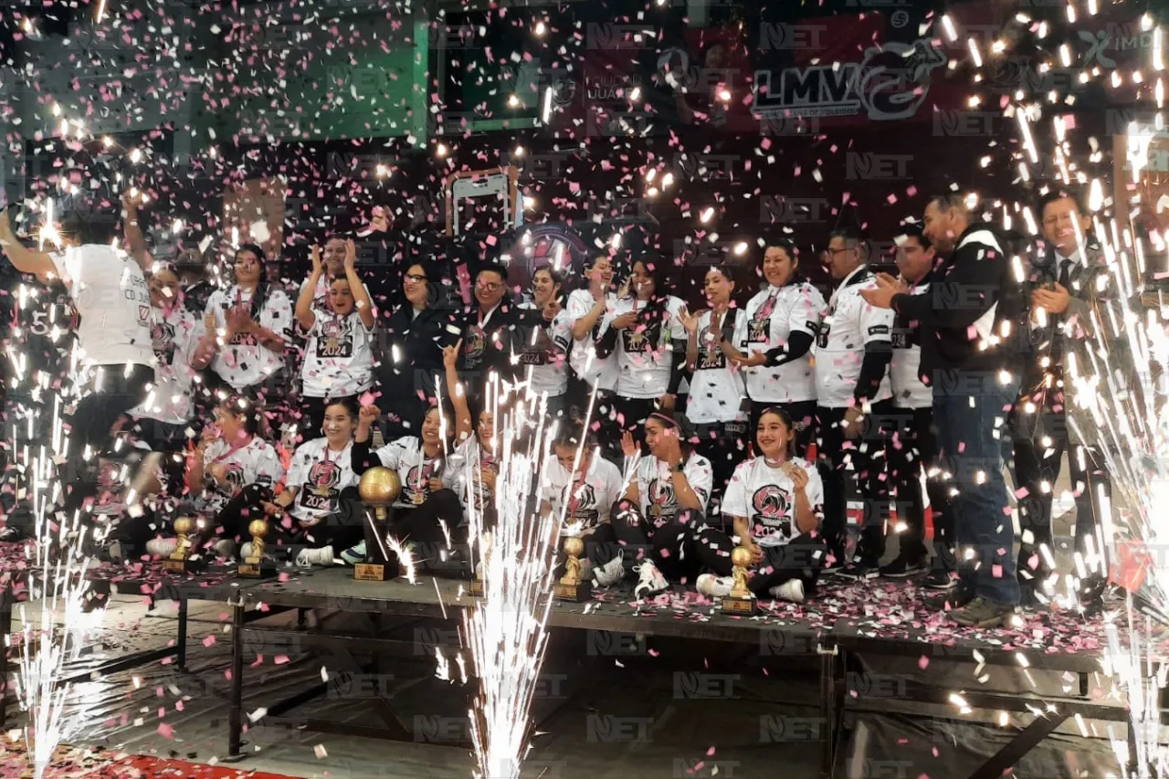 Invictas: Indomables de Juárez ganan Liga Mexicana de Voleibol