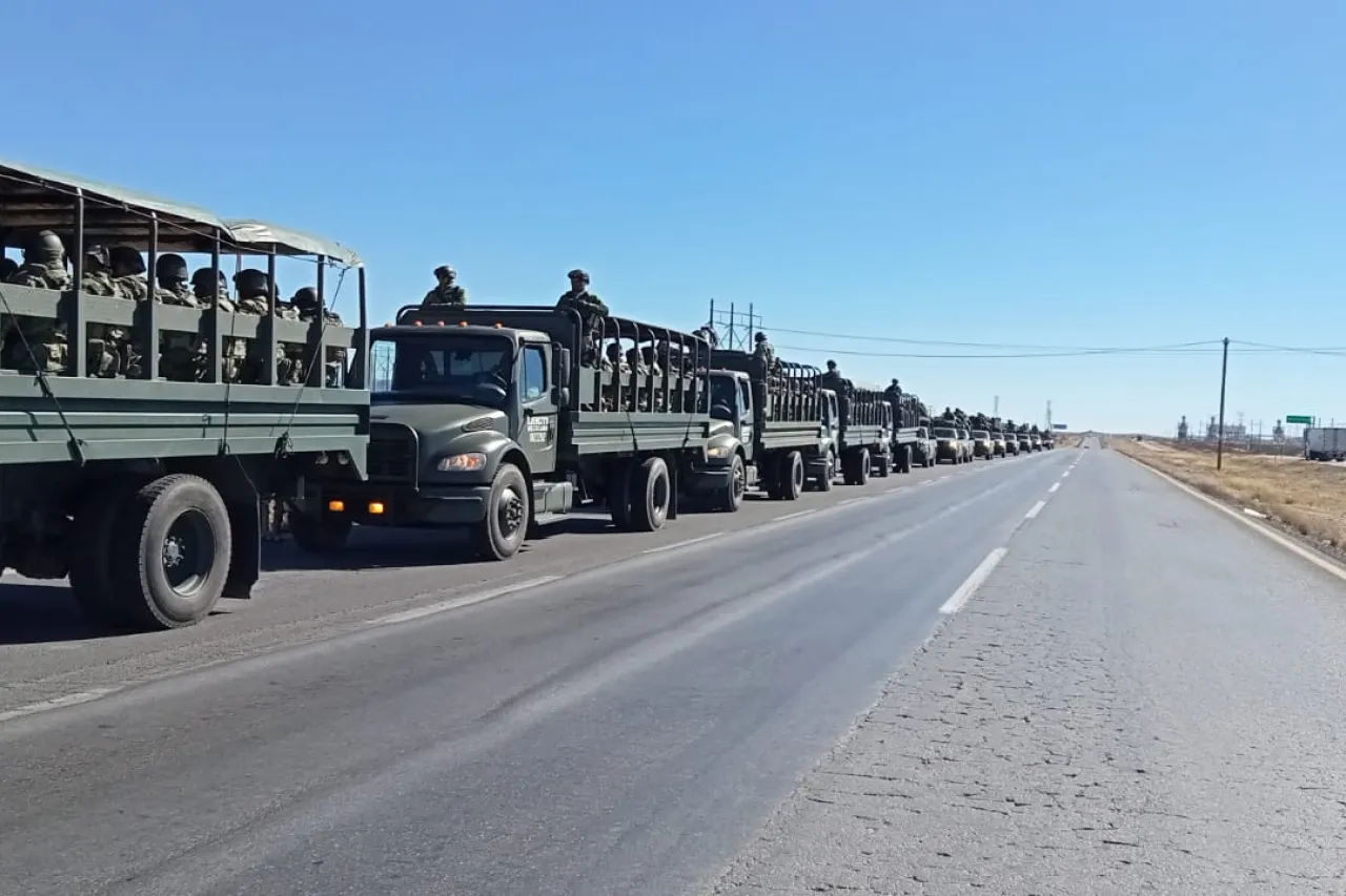 Llegan otros 360 soldados a Juárez