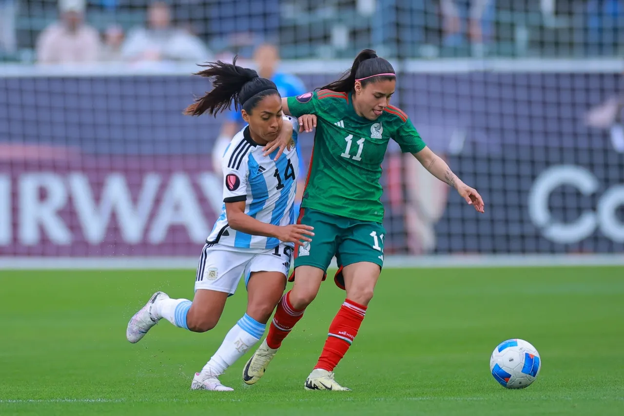 Empata México ante Argentina en su debut en la Copa Oro Femenina