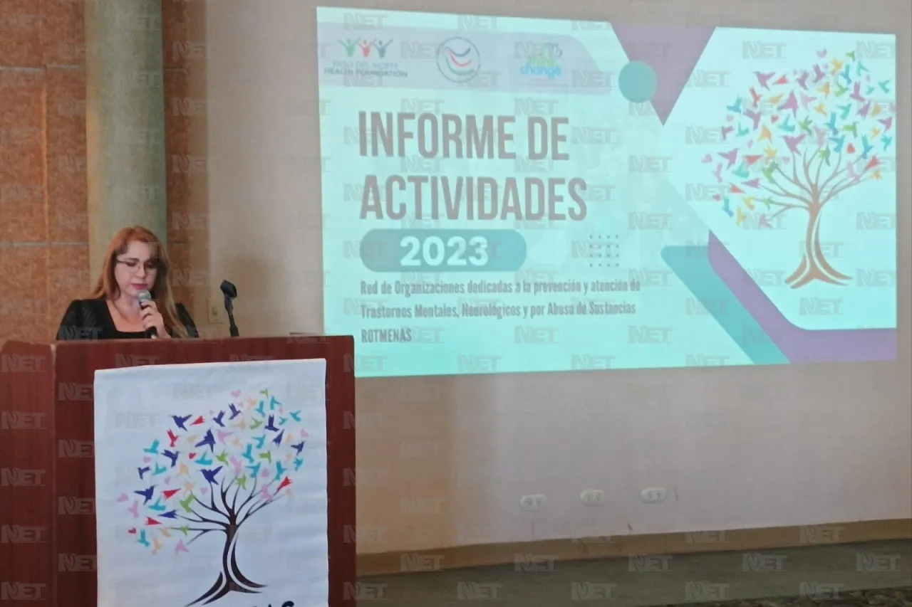 Presenta Rotmenas informe 2023 de salud mental en Juárez