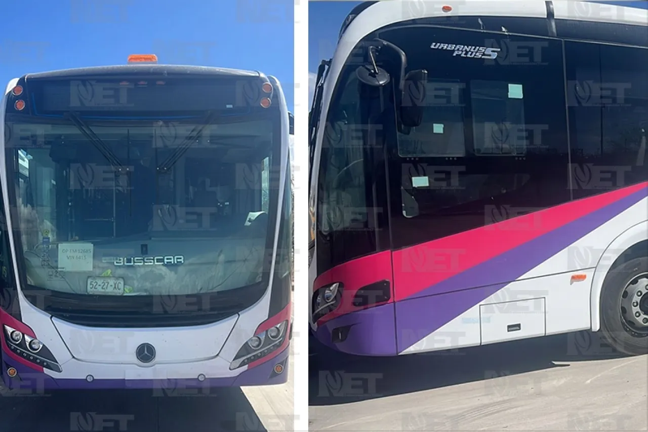Llegarán a Juárez la próxima semana camiones nuevos del BRT: Transporte