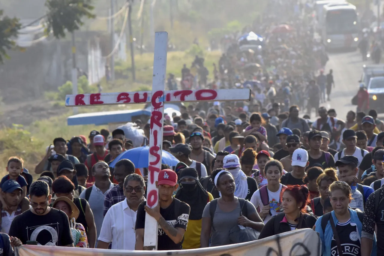 Sale ‘Viacrucis Migrante’ desde Chiapas al centro de México