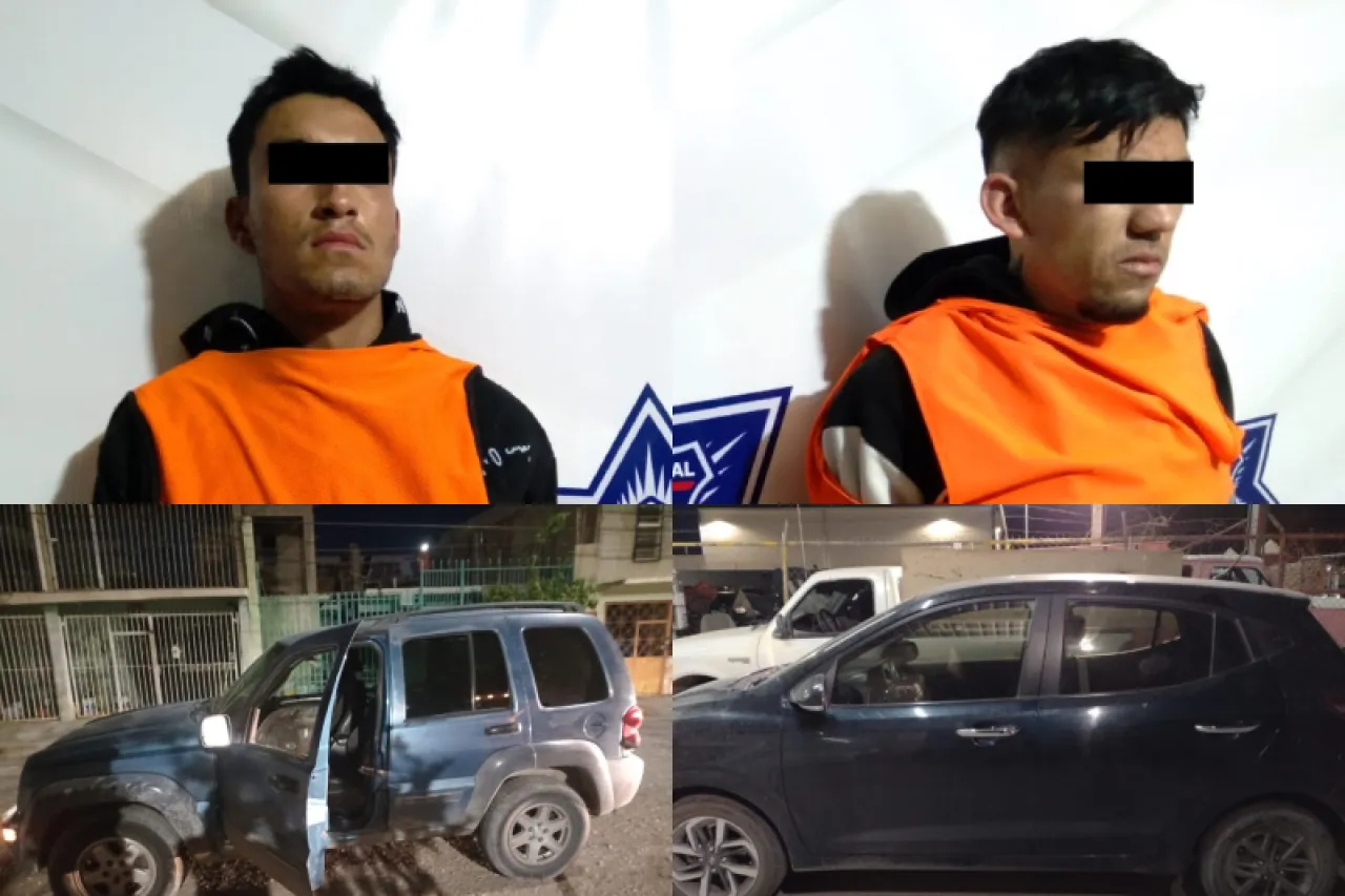 Juárez: Caen 3 con autos robados; uno de ellos es adolescente
