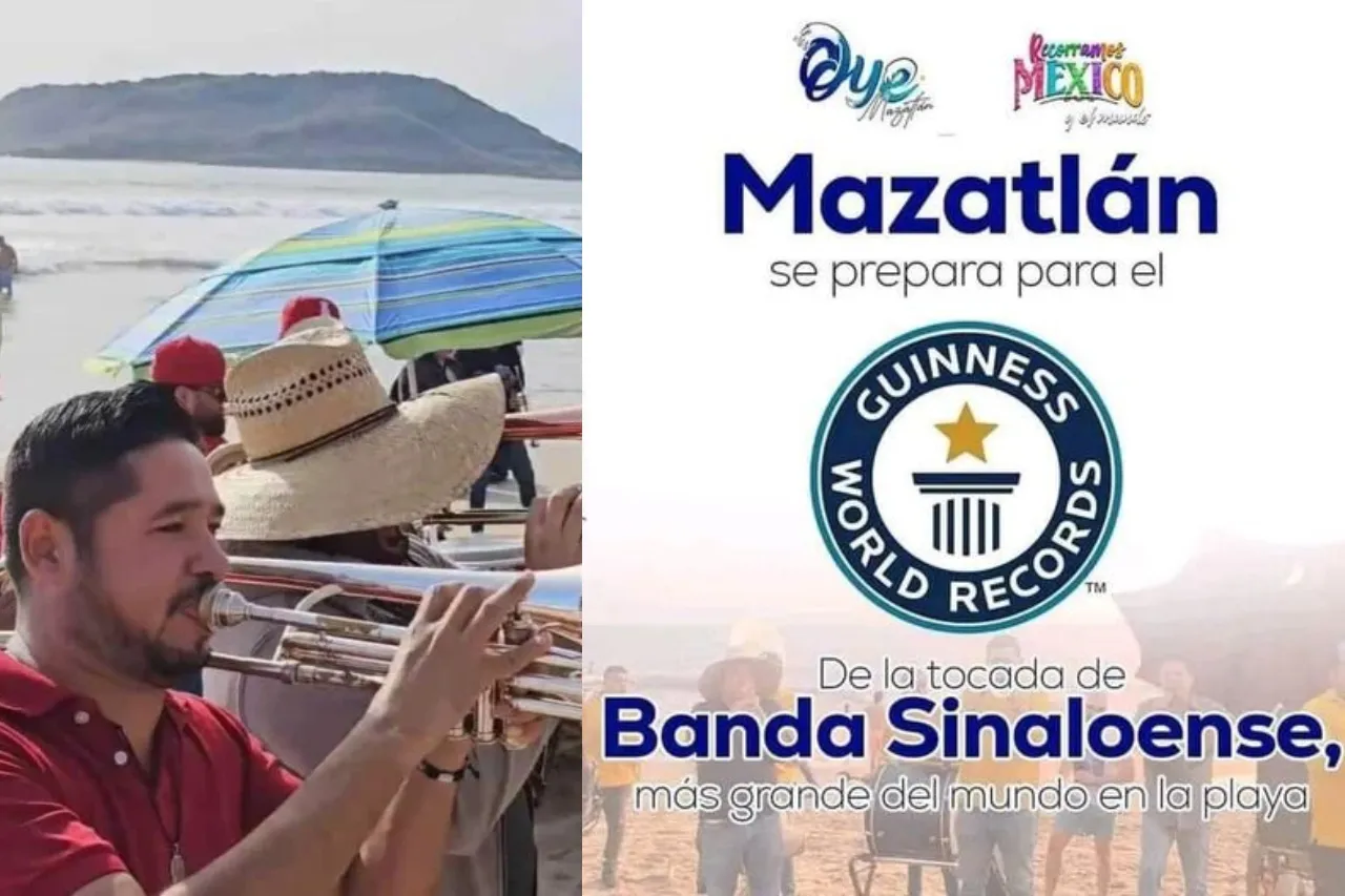 Mazatlán se prepara para la tocada de banda en la playa más grande del mundo