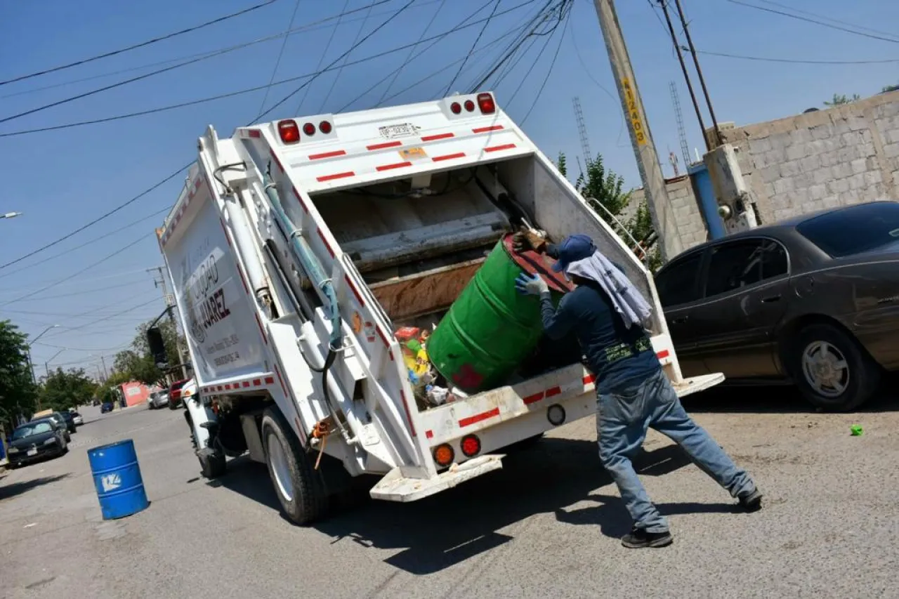 Recolección de basura operará de manera normal en Semana Santa en Juárez