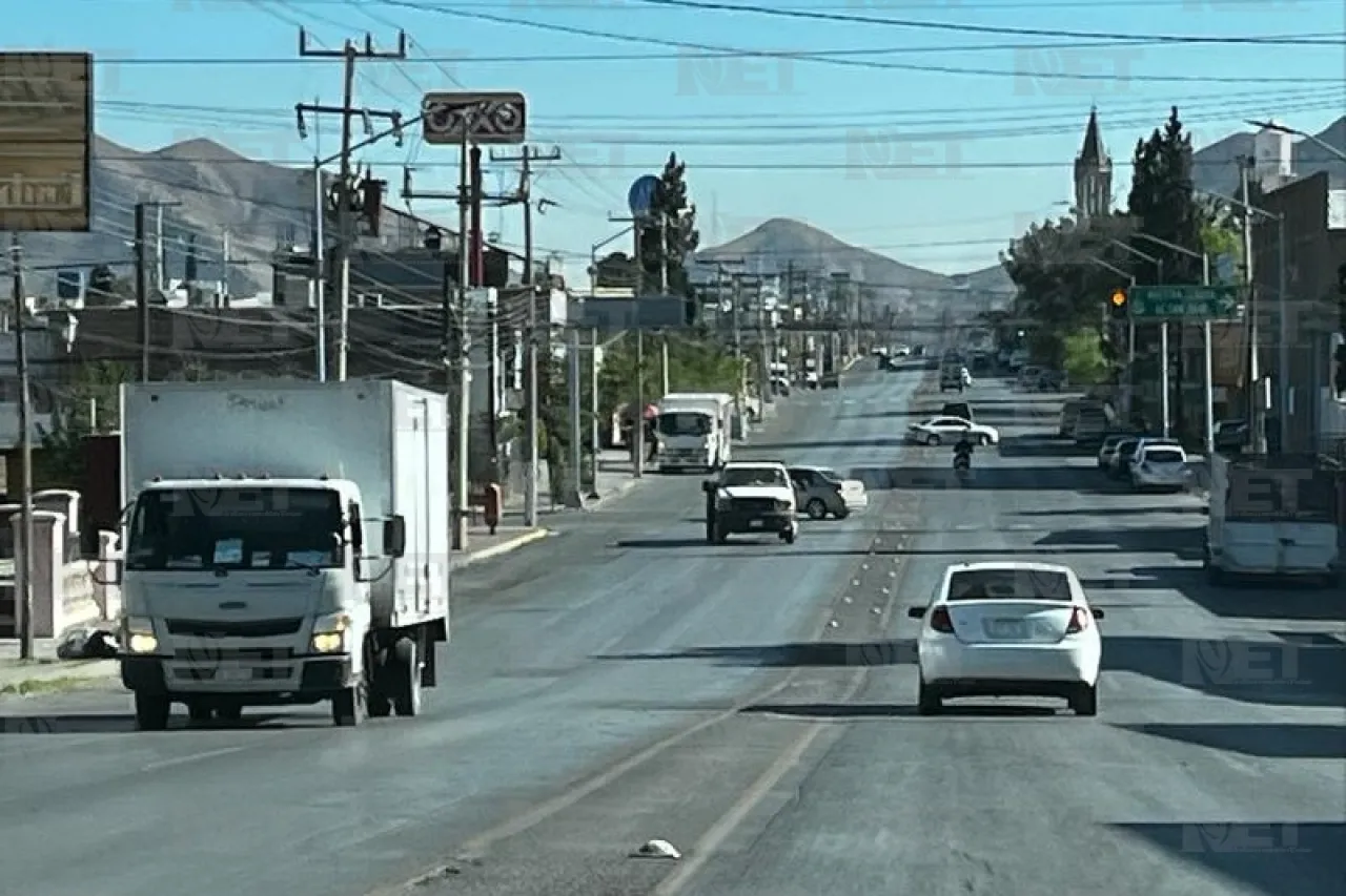 Calles de Chihuahua capital lucen semivacías