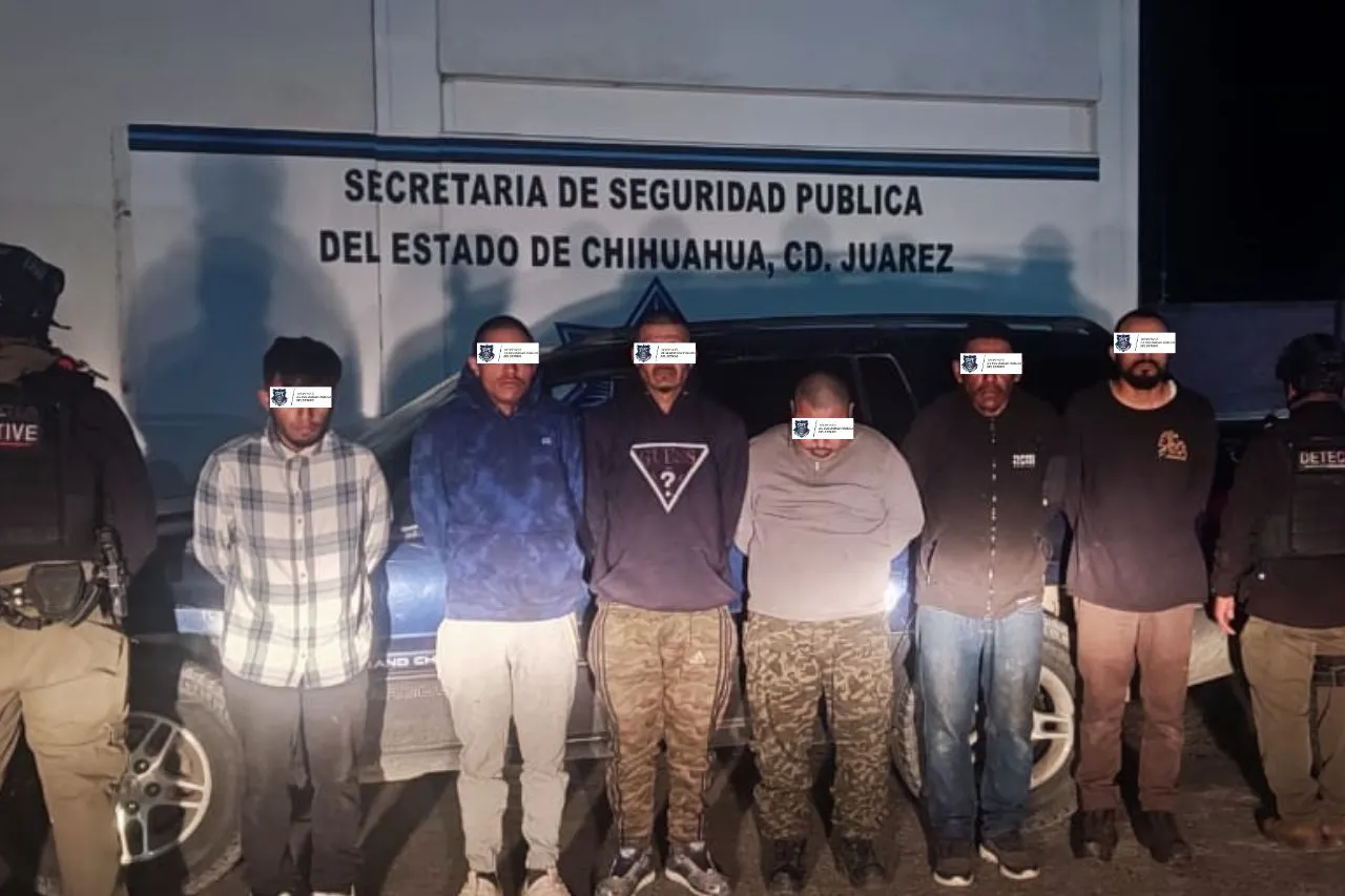 Detienen a 16 presuntos delincuentes durante operativo en Ciudad Juárez