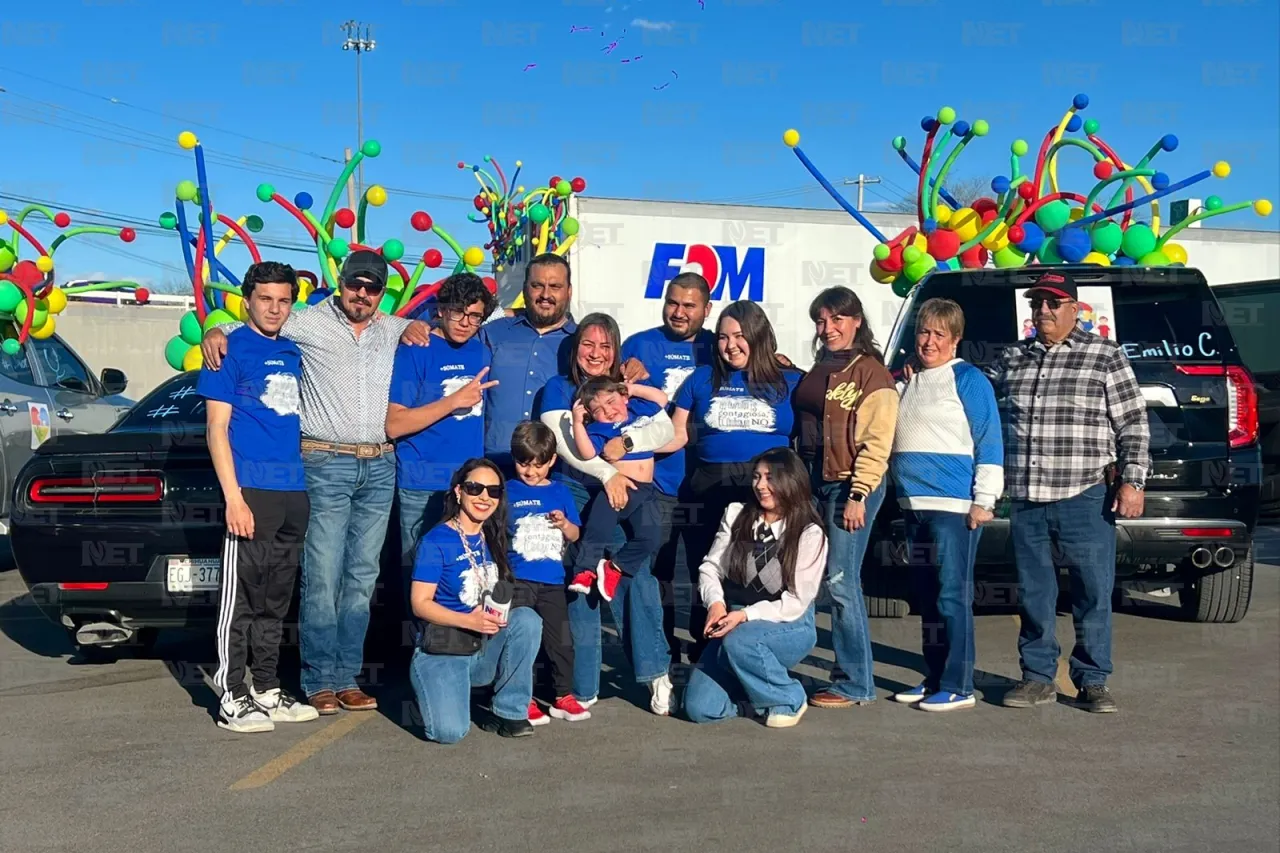 Con caravana, 'Bla Bla' conmemoran el Día Mundial del Autismo