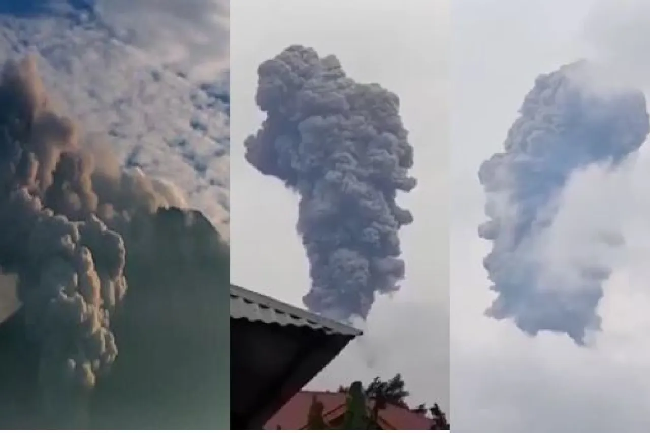 Monte Merapi entra en erupción tras terremotos de Taiwán y Ecuador