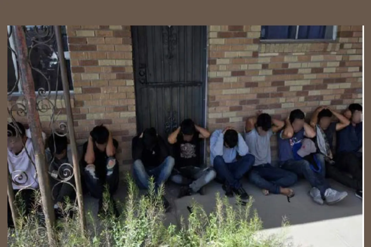 Detienen a 27 migrantes en apartamentos de El Paso