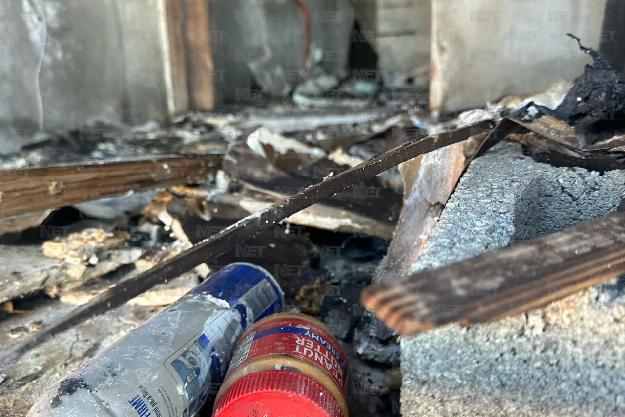 Incendio en vivienda de la San Antonio deja a mujer lesionada