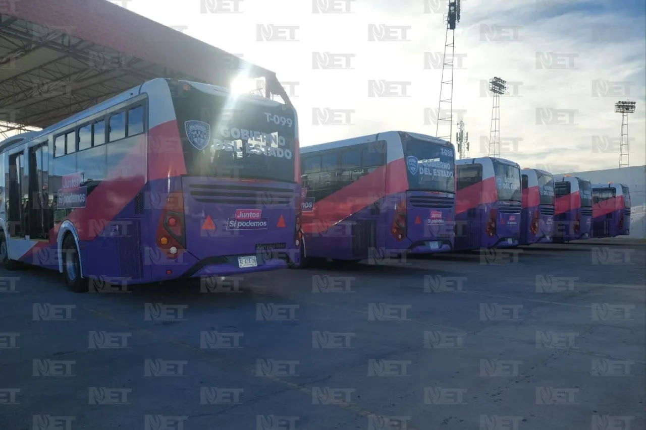 Resguardan unidades del BRT en estadio Juárez