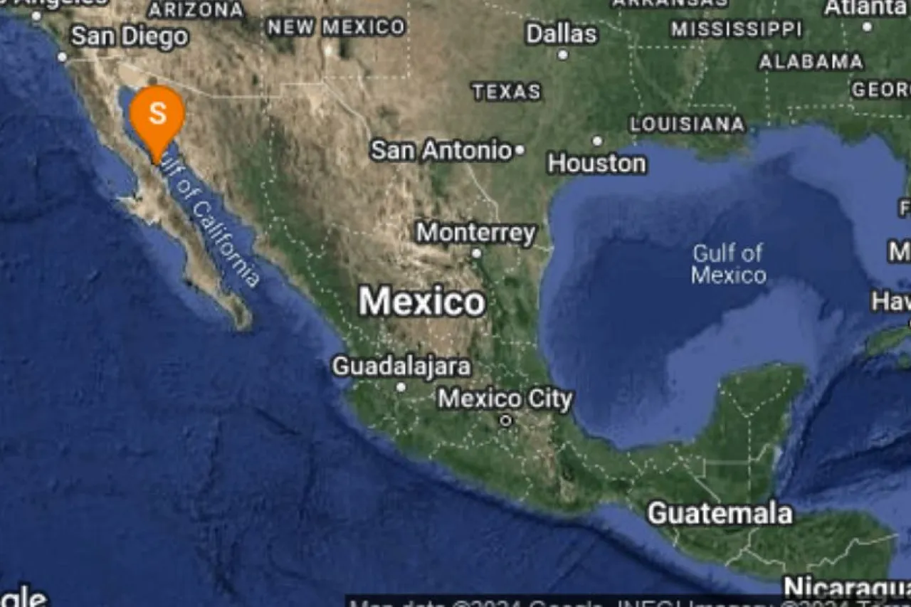 Se registra temblor en Guerrero Negro, Baja California Sur