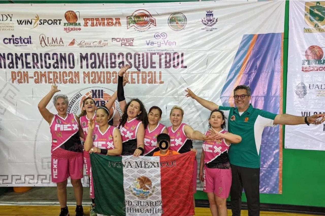 ¡Campeonas invictas! Juarenses ganan el Panamericano Maxibasquetbol