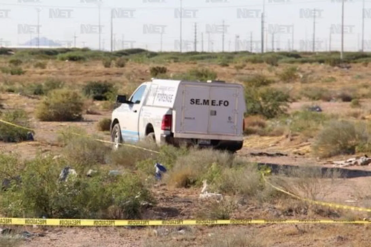 Localizan cadáver maniatado en zona desértica de Ciudad Juárez