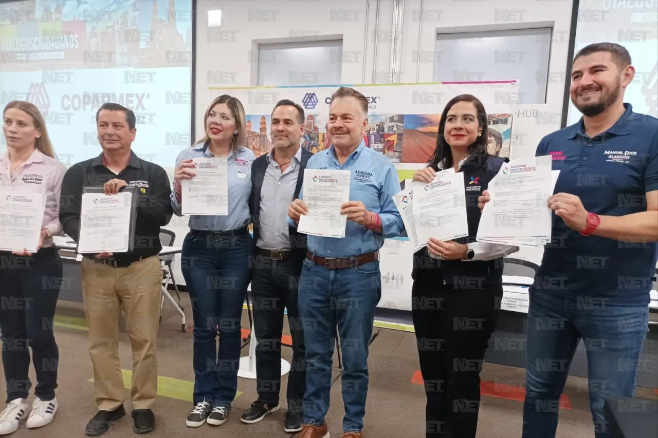 Acuden candidatos de Fuerza y Corazón por México a Diálogos Ciudadanos
