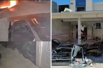Video: Así fue el estallido en casa de Juárez