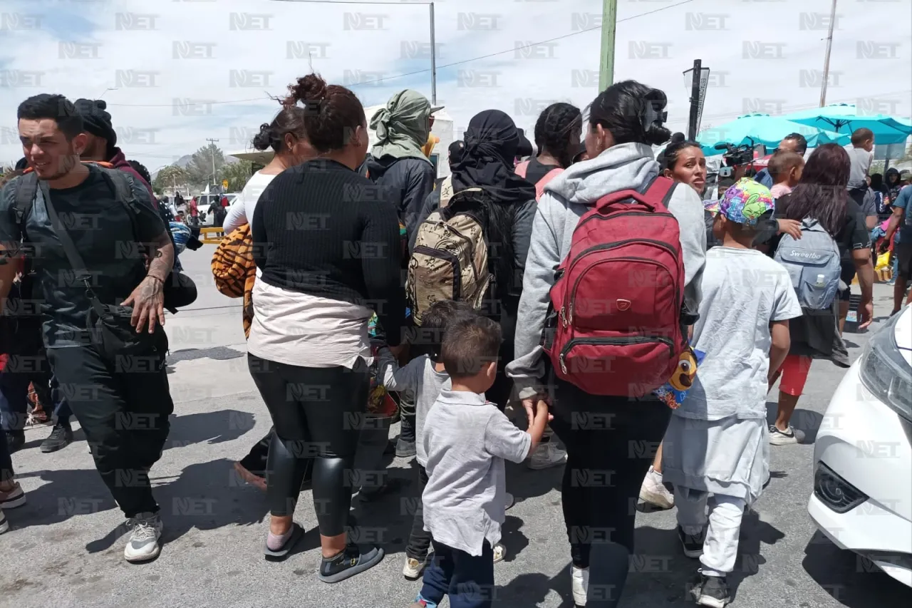 Llegan en tren a Juárez infancias en situación de migración