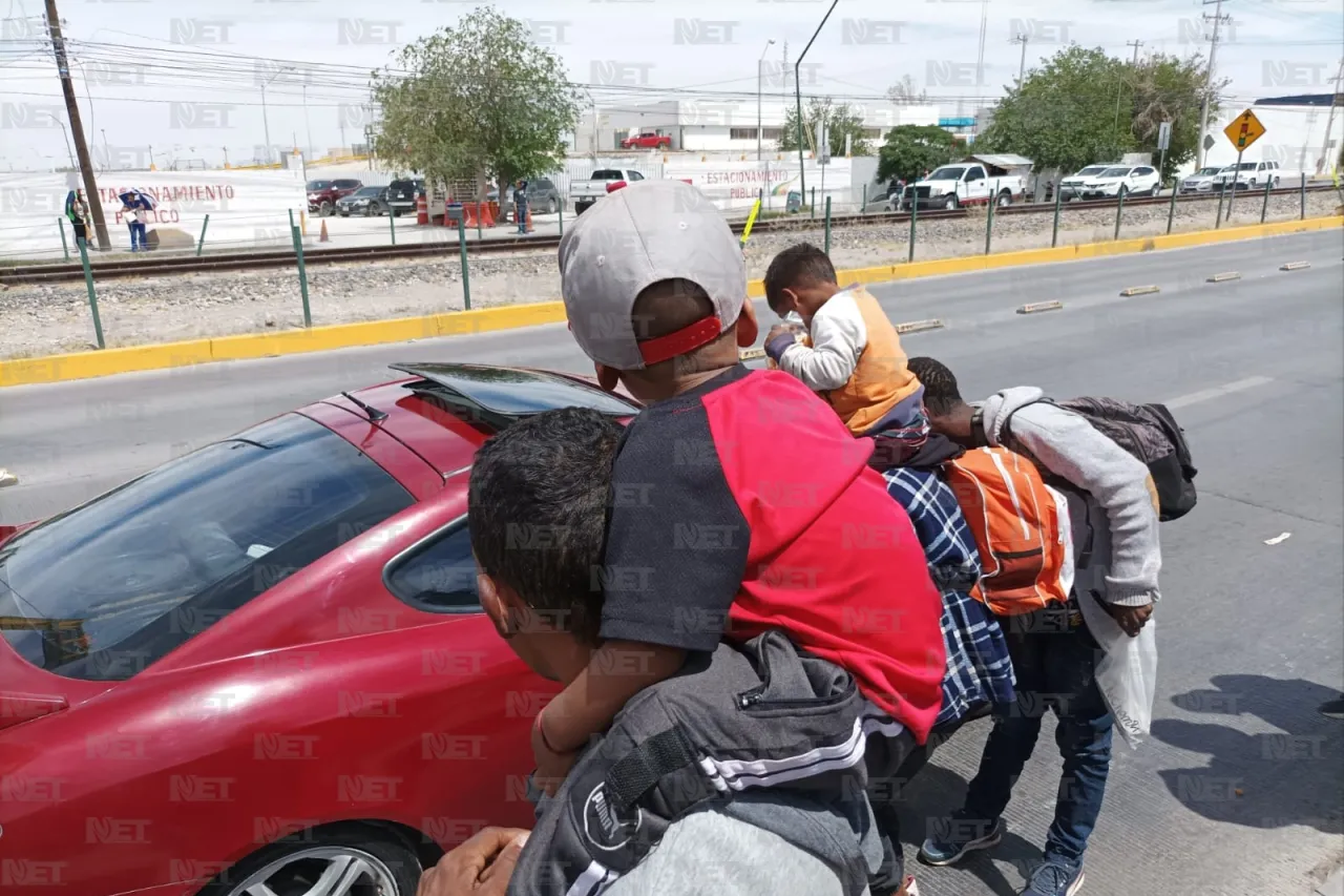 Llegan en tren a Juárez infancias en situación de migración