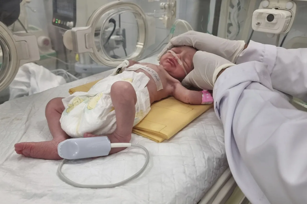 Muere bebé palestina que nació tras cesárea de urgencia