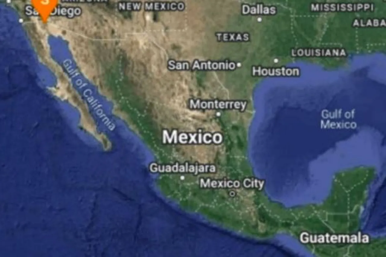 Registran sismo en Baja California