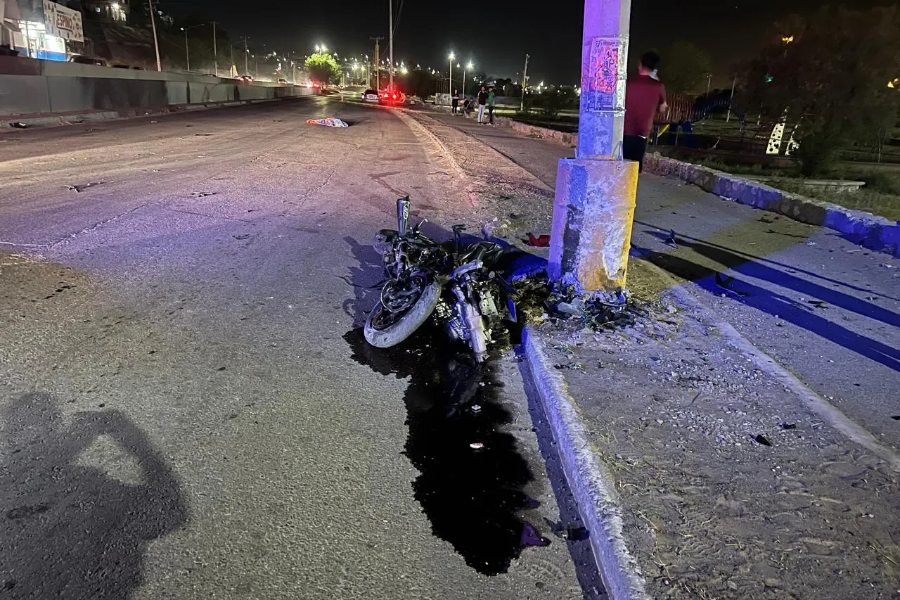 Fallece motociclista tras accidente en el Norzagaray