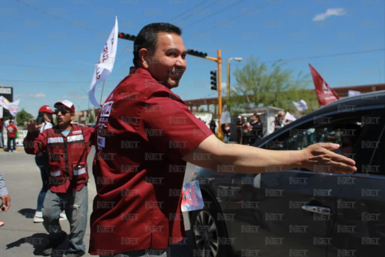Cruz Pérez Cuéllar inició oficialmente su campaña por la reelección