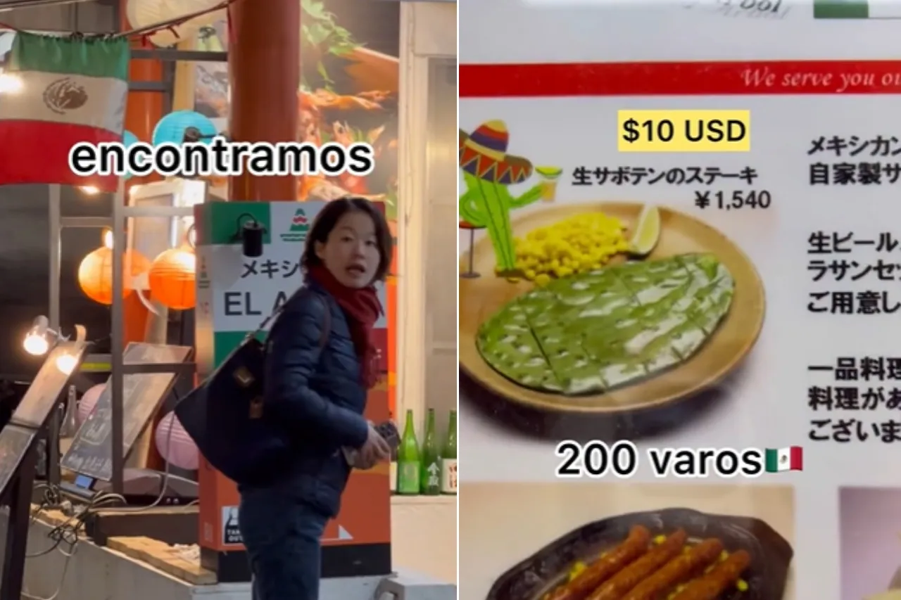 Nopal gourmet; restaurante japonés ofrece nopal asado en 200 pesos