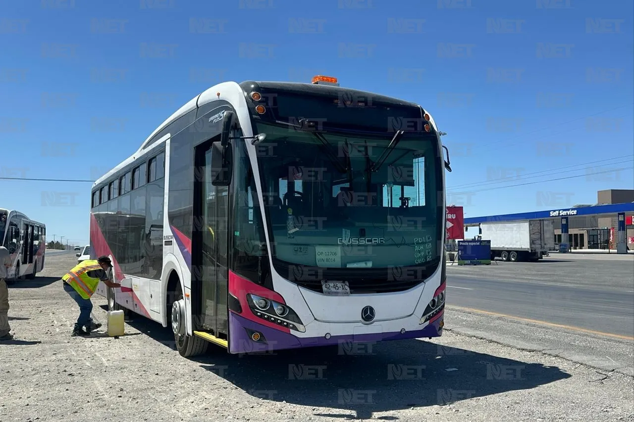 Llegan 3 camiones más del BRT a Juárez