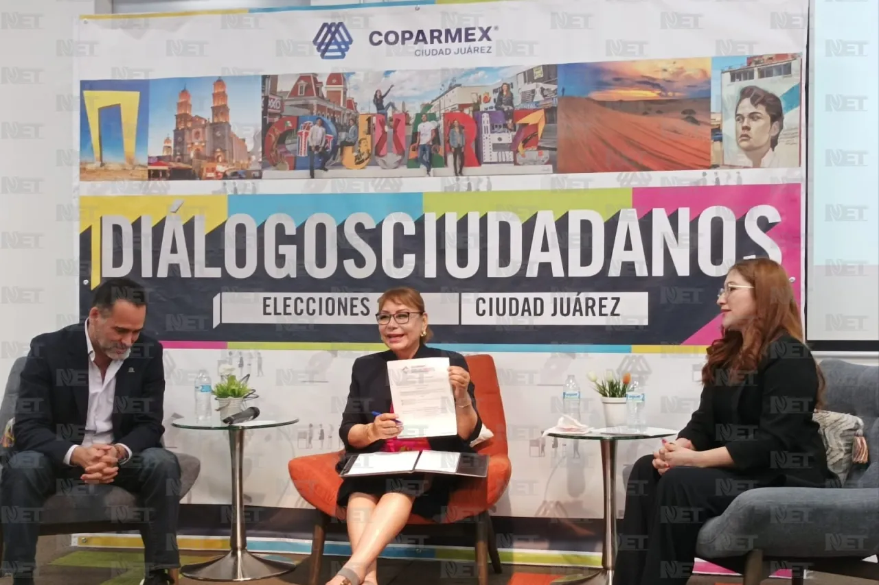 Pide Esther Mejía a empresarios su voto en los Diálogos Ciudadanos