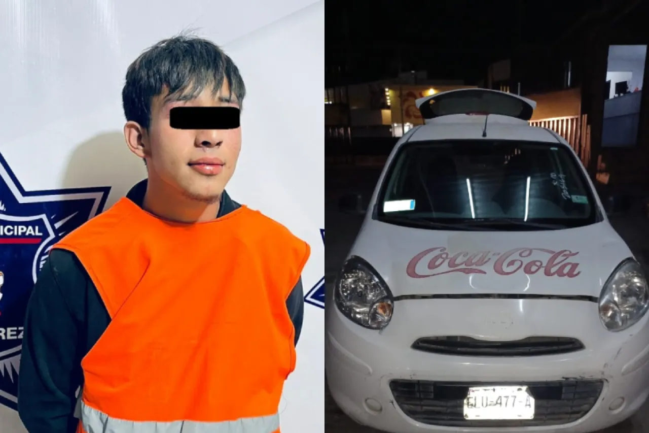 Juárez: Sorprenden a joven intentando robar auto