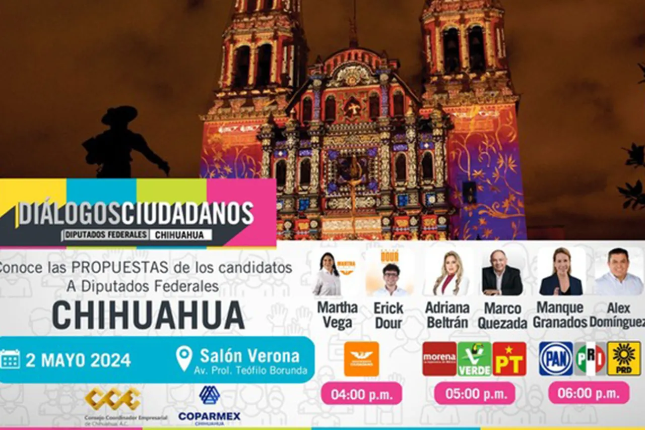 Exponen propuestas candidatos a Cámara de Diputados en Chihuahua