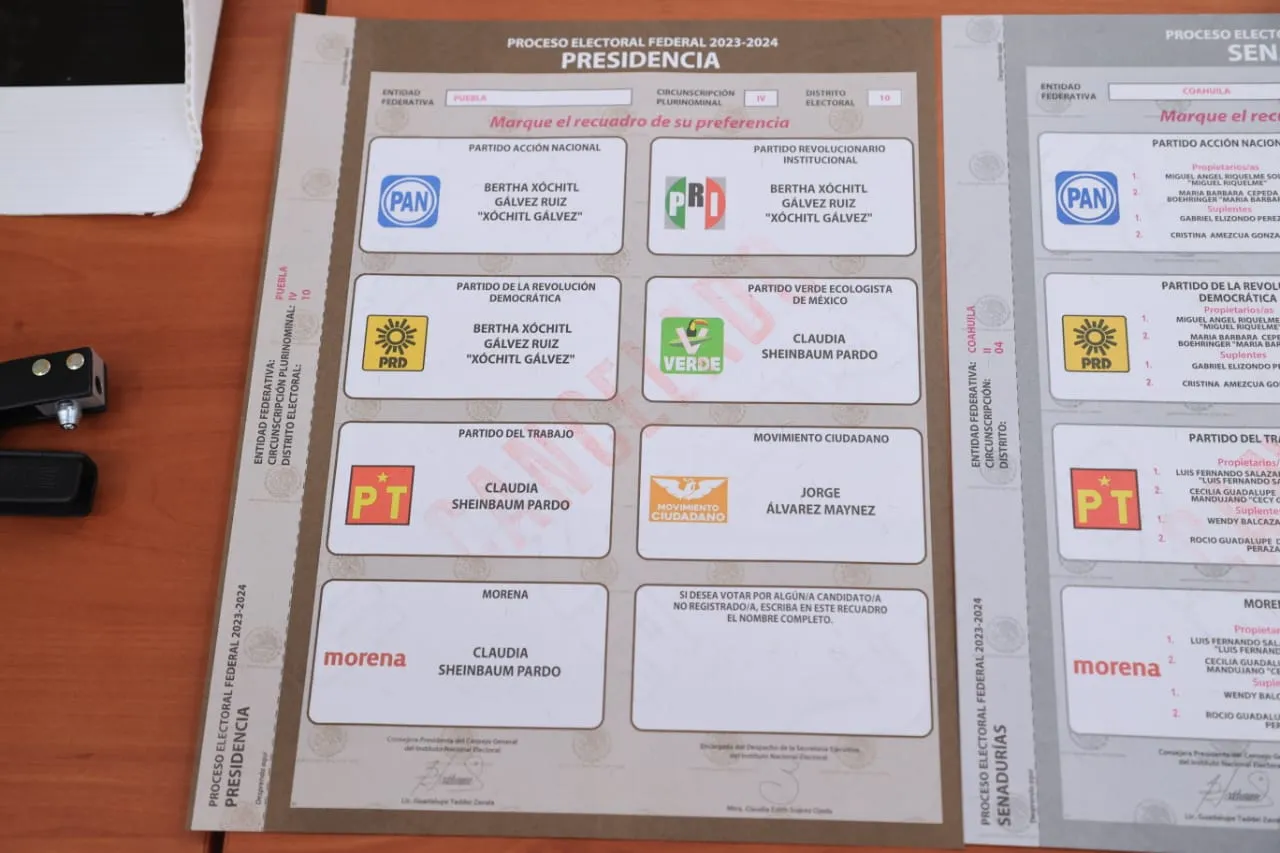 Llegarán boletas electorales a Chihuahua el 9 de mayo