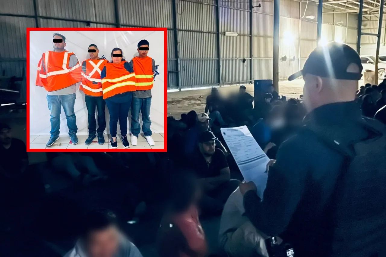 Juárez: Rescatan a 147 migrantes y detienen a 4 personas